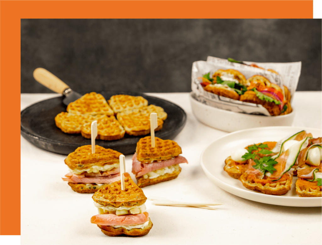 gaufre wapeti club sandwich